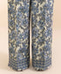 Women's Unstitched Light Khaddar Printed Blue 2 Piece Suit